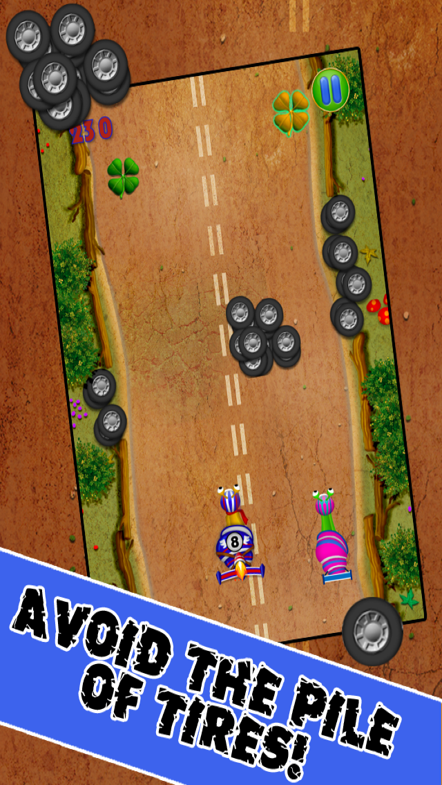 Real Nitro Snail Racing : A Free Reckless Jungle Speed Chase - For iPhone & iPad Editionのおすすめ画像1