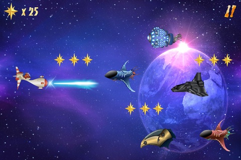 Star Galaxy Rescue - Angry Pet Space Wars Pro screenshot 2