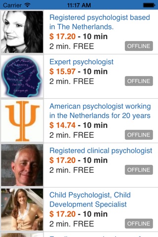 Psychologist Online screenshot 2