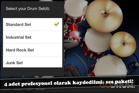 Go! Drum Set Pro screenshot 2