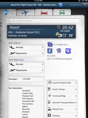 Adelaide Airport + Flight Tracker ADL screenshot 2