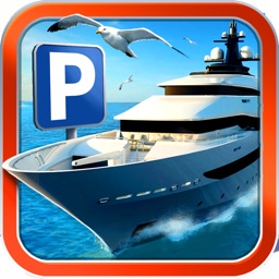 3D Boat Parking Simulator Game - Real Sailing Driving Test Run Marina Park Sim Games.