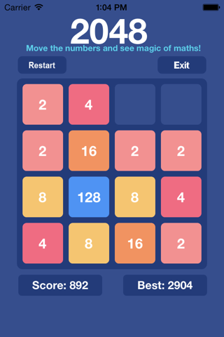 2048! Maths Magic screenshot 4