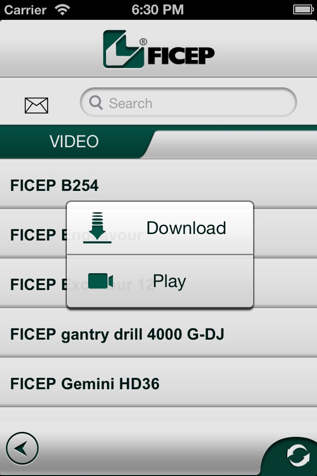 FICEP screenshot 2