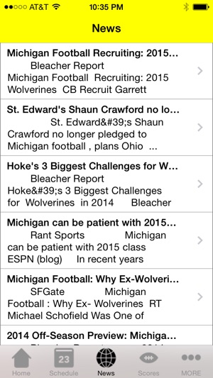 Michigan Football - a Wolverines News App(圖3)-速報App