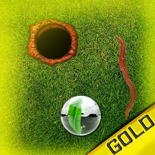 Marble Balls Labyrinth Infinity : The Kid Backyard Worms Playground Game - Gold Edition icon