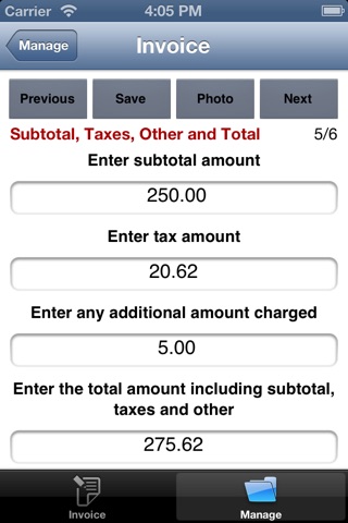 Invoice Docs screenshot 3