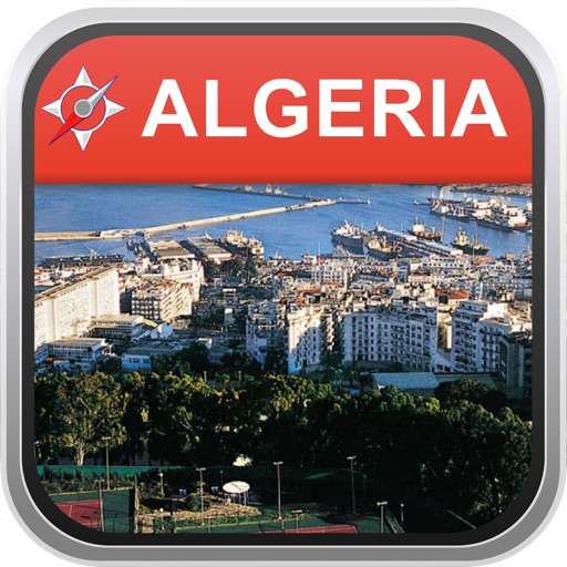 Offline Map Algeria: City Navigator Maps icon