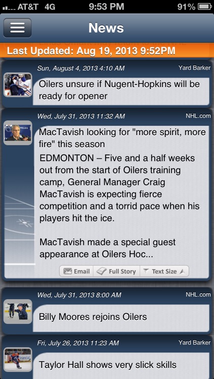 Edmonton Hockey Live screenshot-3