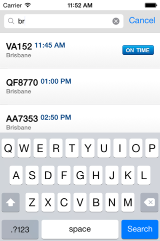 NZ Airport Flight Information screenshot 4