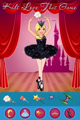 Pretty Little Ballerina - Advert Free Dressing Up Game For Girls screenshot 4