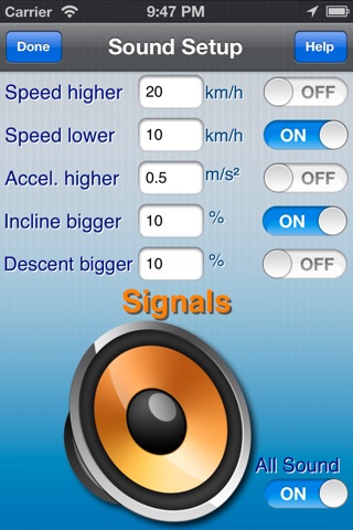 GPS-Speedo screenshot 3