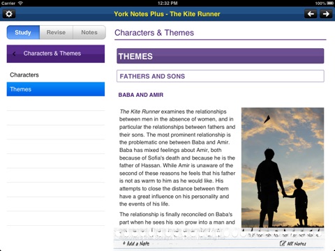 The Kite Runner York Notes AS and A2 for iPad screenshot 3