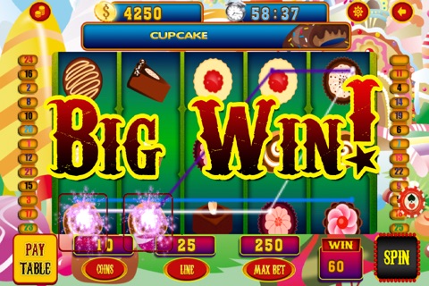 Aawesome Cupcake & Cookie Mania Casino - Play Lucky Slots and Jam Your Friends screenshot 2