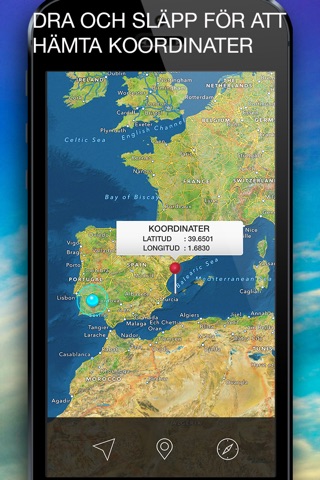 Coordinates - Your GPS Coordinates, Altitude, Compass screenshot 4