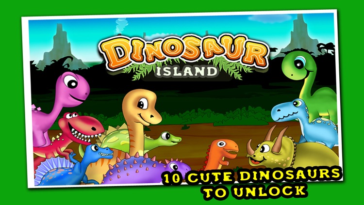 Dinosaur Island - The cute beasts against hunting cavemen - Free Edition