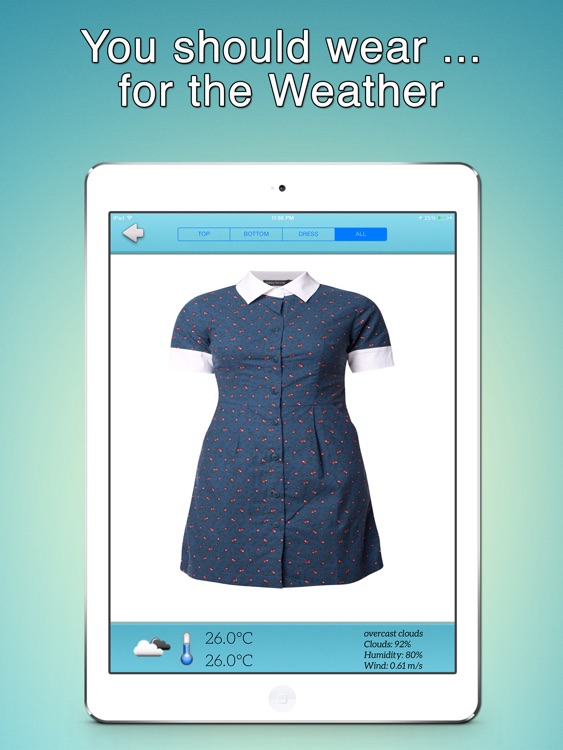 What Should I Wear for The Weather - iPad Version