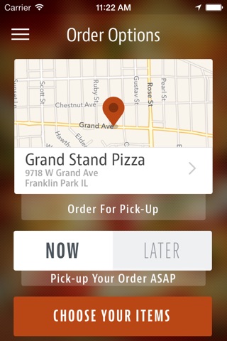 Grand Stand Pizza screenshot 2