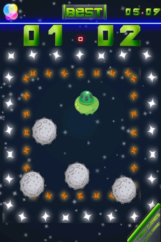 UFO Space Ship Escape - Extreme Asteroid Crusher Getaway FREE screenshot 2