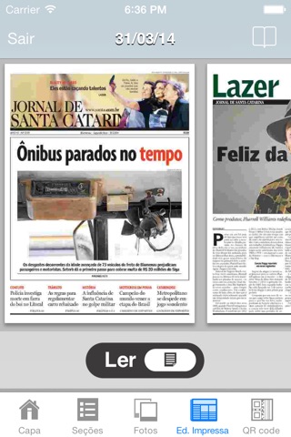 Jornal de Santa Catarina screenshot 4