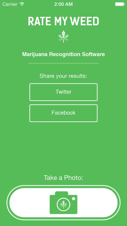 Rate My Weed - The First Ever Marijuana Recognition Software