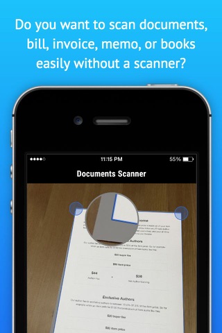 Documents Scanner - scan documents, bill, invoice, memo, or books easily screenshot 3