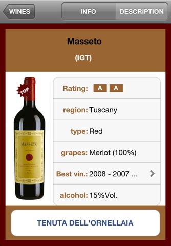 Vinum Index Toscana - The guide to Tuscany wines (No Ads) screenshot 3