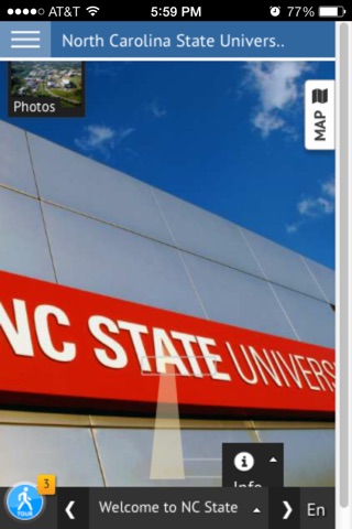 Tour NC State screenshot 2