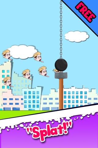 Wrecking Celebrity Revenge 2 - Players Racing The Flappy Ball Miley Cyrus Edition screenshot 2