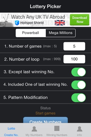 Lottery Picker screenshot 2