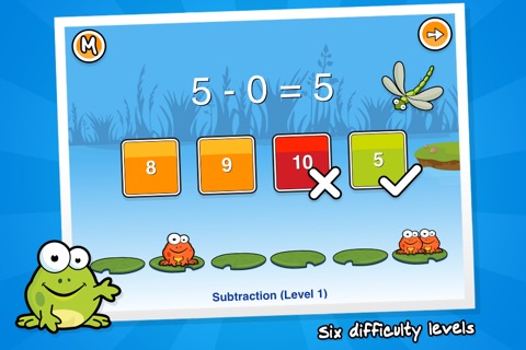 Maths Frogs screenshot 3