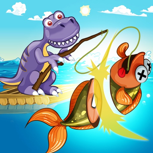 Ancient Water Dinosaur Ocean Fishing FREE - Deep Sea Prehistoric Little Zoo Hunter iOS App