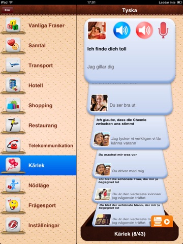 iTalk German: Conversation guide - Learn to speak a language with audio phrasebook, vocabulary expressions, grammar exercises and tests for english speakers HD screenshot 2