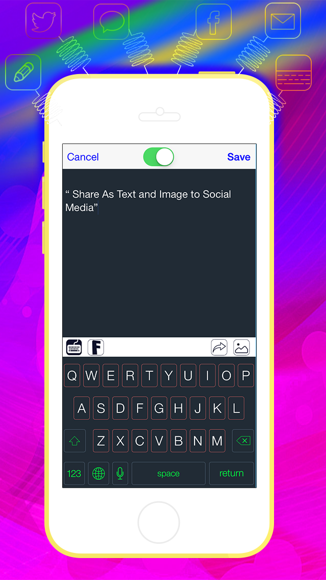 Swipe & Type Keyboards & Color Keyboards To Cool Fonts Screenshot 5