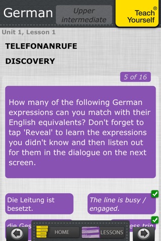 German course: Teach Yourself® – Complete screenshot 4