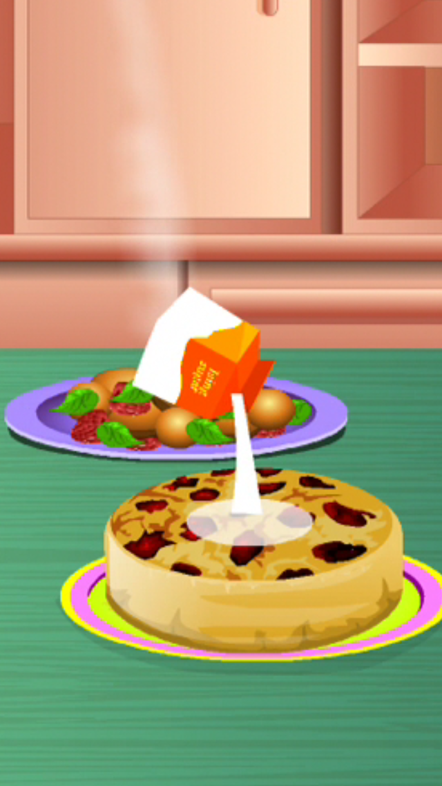 子供のための面白いクッキング＆ベーキングゲーム：ドーナツ＆プラムケーキのレシピのおすすめ画像5