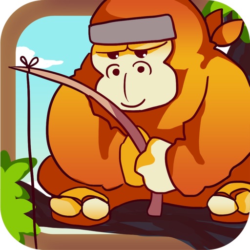 Amazing Ninja Kong Fishing HD - When Bananas Doesn’t Grow On Tree icon