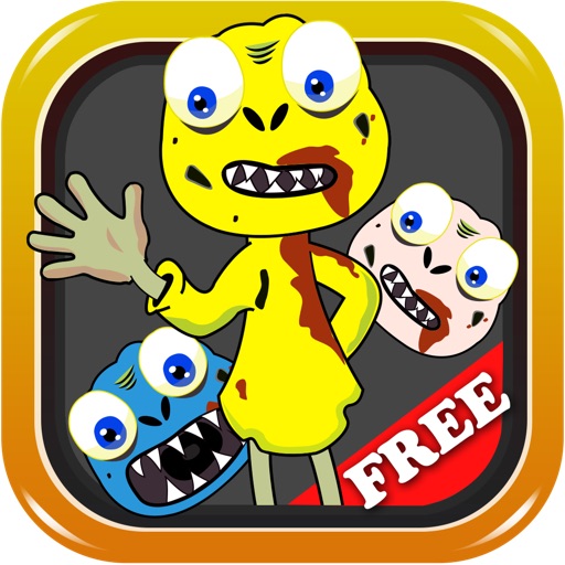 Zombie brain crush match mania - Survive the plague war FREE by Golden Goose Production iOS App