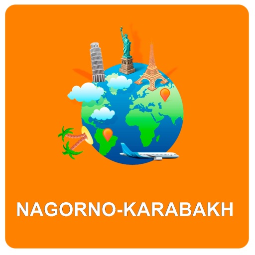 Nagorno-Karabakh Off Vector Map - Vector World icon