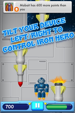 Super Iron Hero - Man in Space screenshot 2
