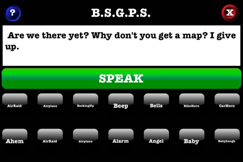 BSGPS BackSeat Driver GPS screenshot 2