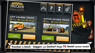Trucker: Construction Parking Simulator - realistic 3D lorry and truck driver free racing game Screenshot 2