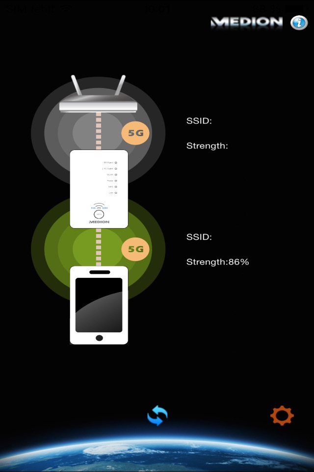 MEDION Range Extender screenshot 3