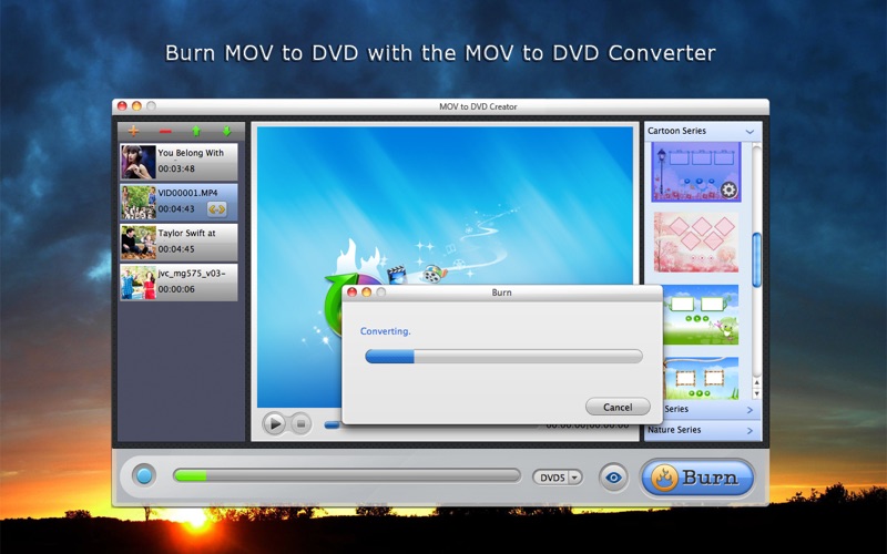 MOV to DVD Creator thumbnail 2