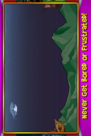 Shark Escape Game - kids animal games screenshot 2
