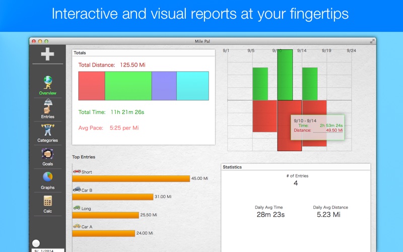 Mile Pal - Car mileage tracker &amp; log thumbnail 3