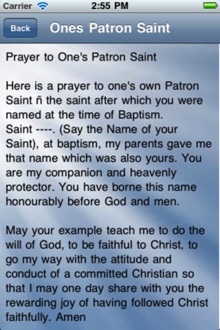 Prayer to Saints screenshot 3