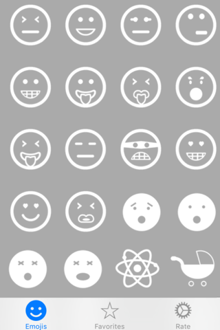 Free White Emojis screenshot 3