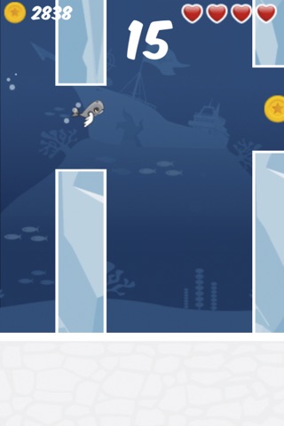 Flappy Whale - Fly like a bird screenshot 3