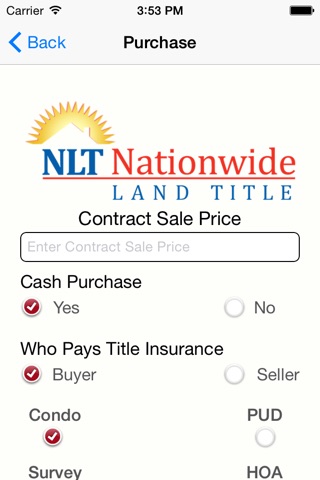 NationWide Land Title screenshot 2